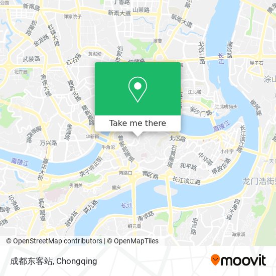 成都东客站 map
