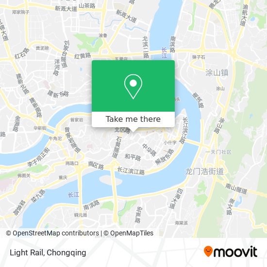 Light Rail map