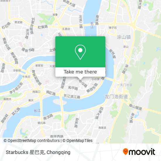 Starbucks 星巴克 map