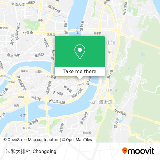 味和大排档 map