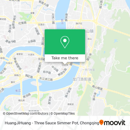 HuangJiHuang - Three Sauce Simmer Pot map