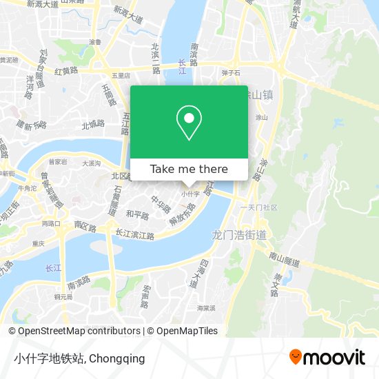 小什字地铁站 map