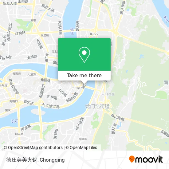 德庄美美火锅 map