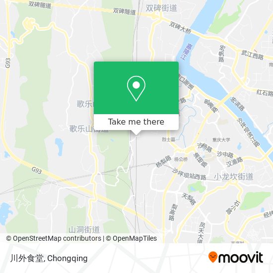川外食堂 map
