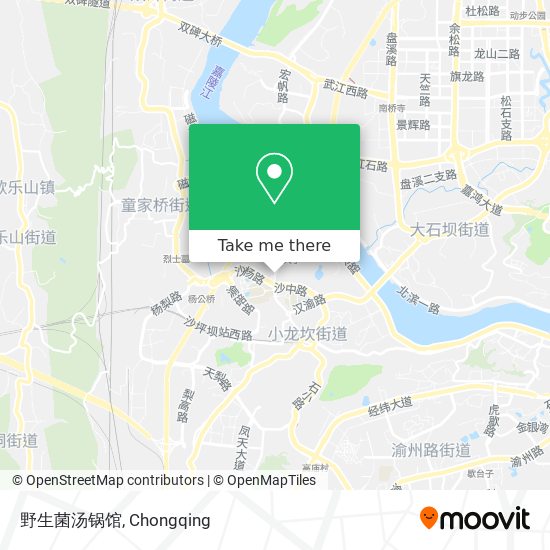 野生菌汤锅馆 map
