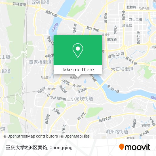 重庆大学档B区案馆 map