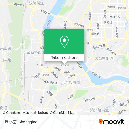 周小面 map