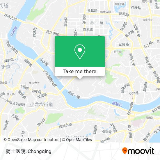 骑士医院 map