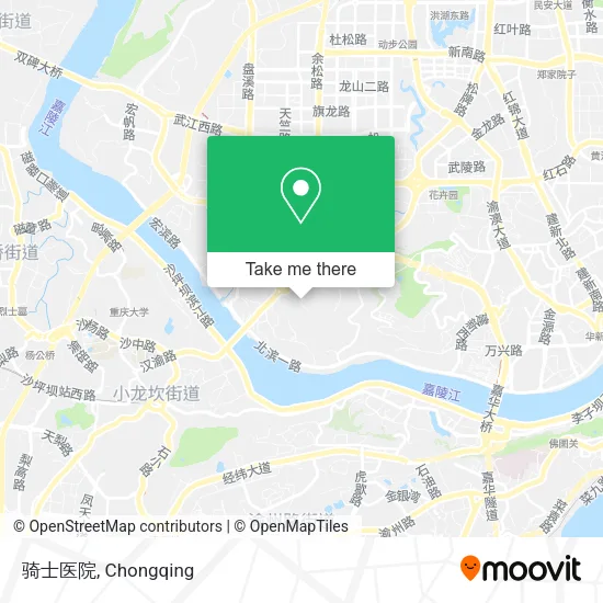 骑士医院 map