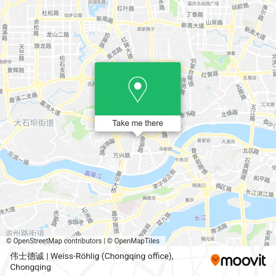 伟士德诚 | Weiss-Röhlig (Chongqing office) map