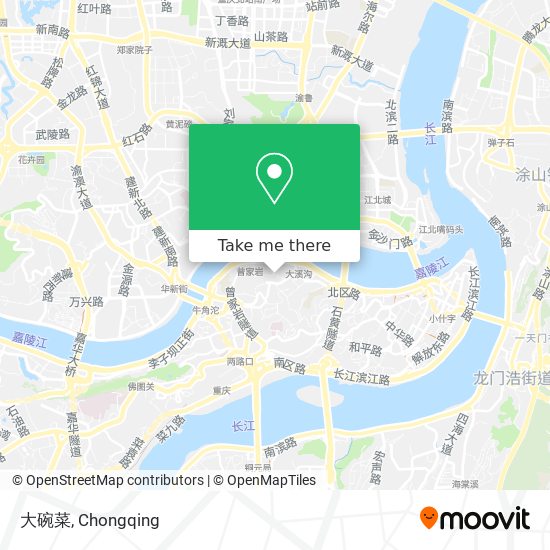 大碗菜 map