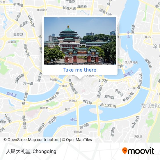 人民大礼堂 map