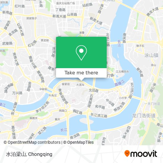 水泊梁山 map
