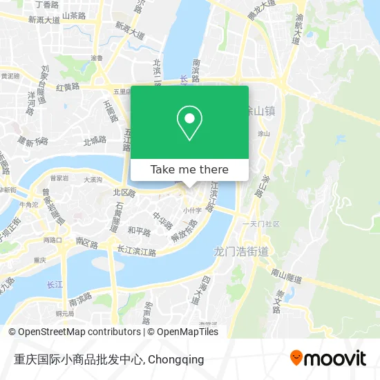 重庆国际小商品批发中心 map