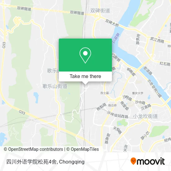 四川外语学院松苑4舍 map