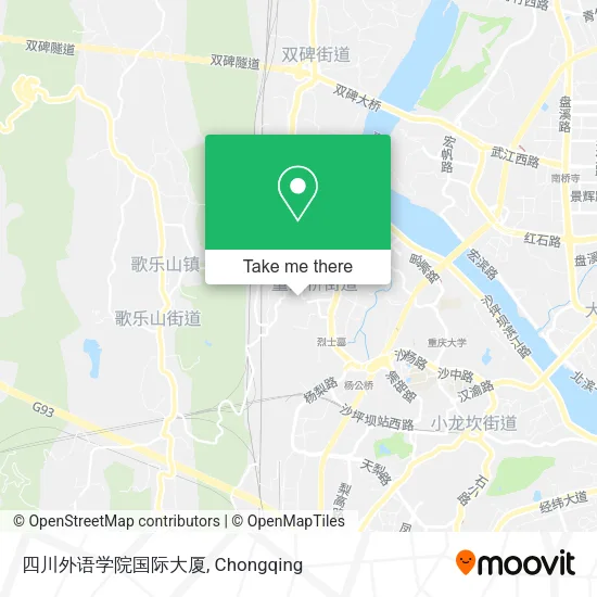 四川外语学院国际大厦 map