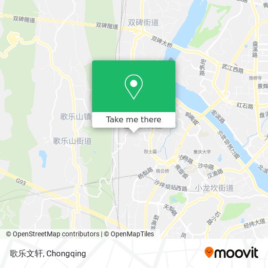 歌乐文轩 map