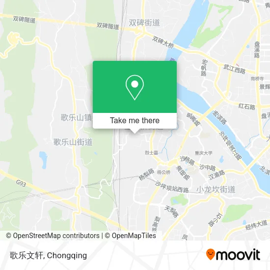 歌乐文轩 map