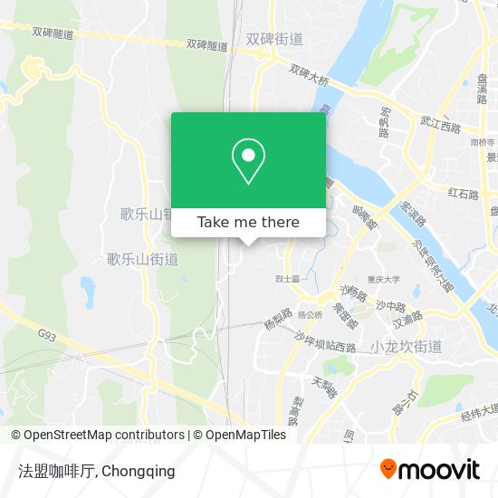法盟咖啡厅 map