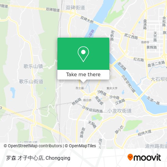 罗森 才子中心店 map
