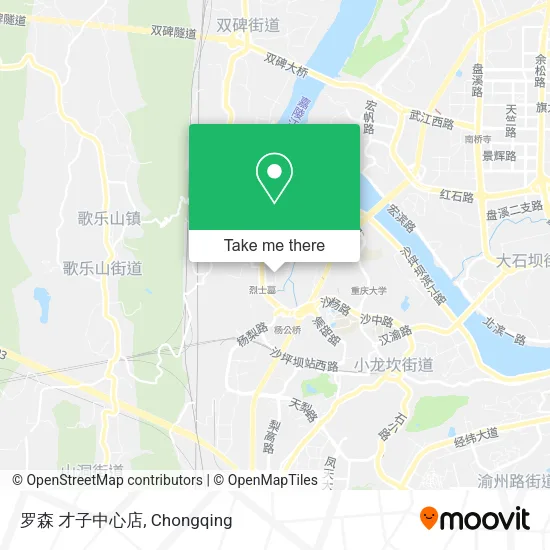 罗森 才子中心店 map