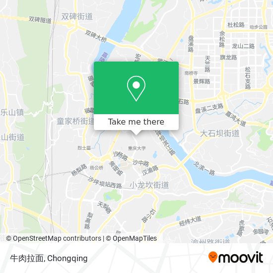 牛肉拉面 map