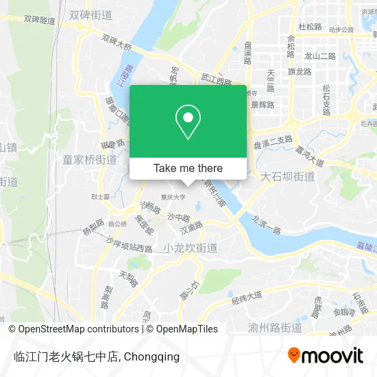 临江门老火锅七中店 map