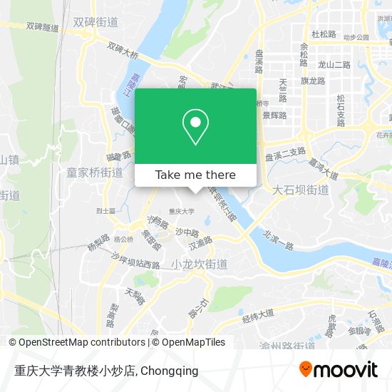 重庆大学青教楼小炒店 map