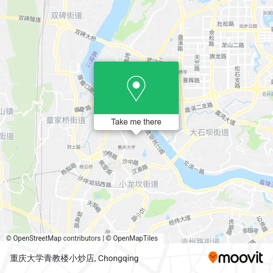 重庆大学青教楼小炒店 map
