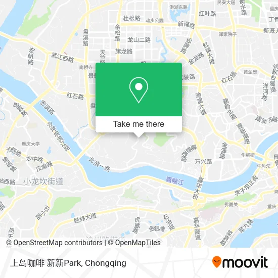 上岛咖啡 新新Park map
