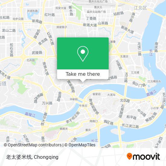老太婆米线 map