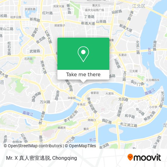 Mr. X 真人密室逃脱 map