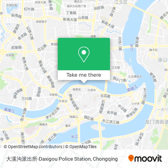 大溪沟派出所-Daxigou Police Station map