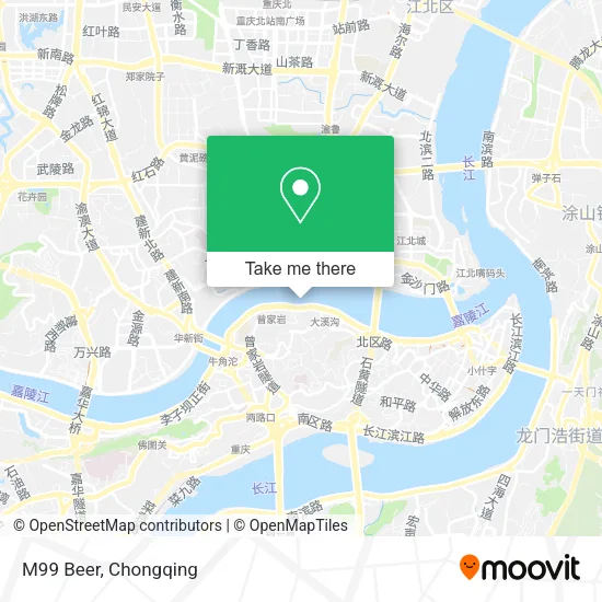 M99 Beer map