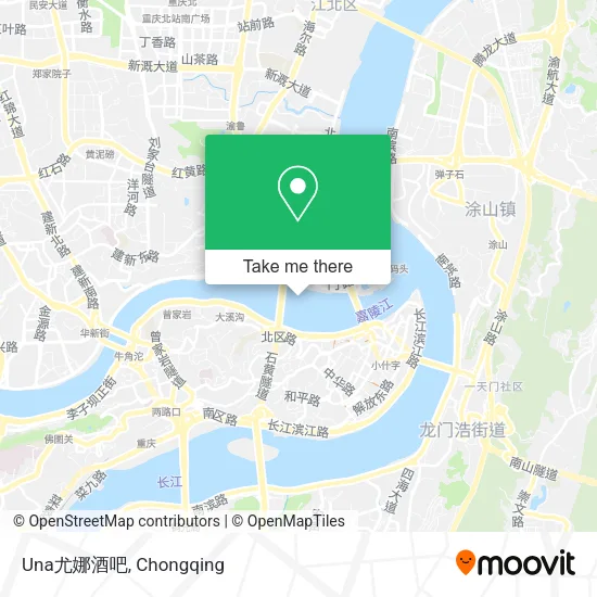 Una尤娜酒吧 map