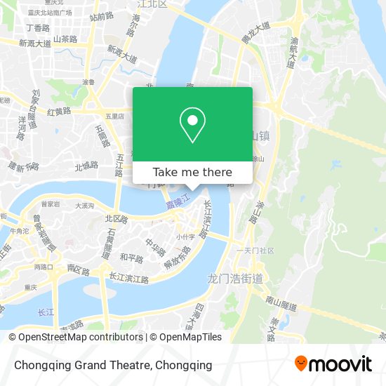 Chongqing Grand Theatre map