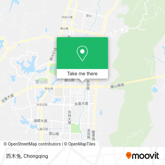 西木兔 map