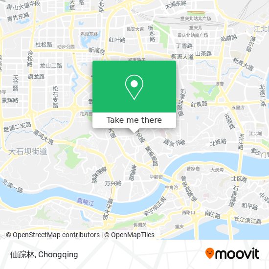 仙踪林 map