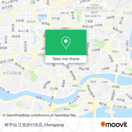 鲜芋仙 江北步行街店 map