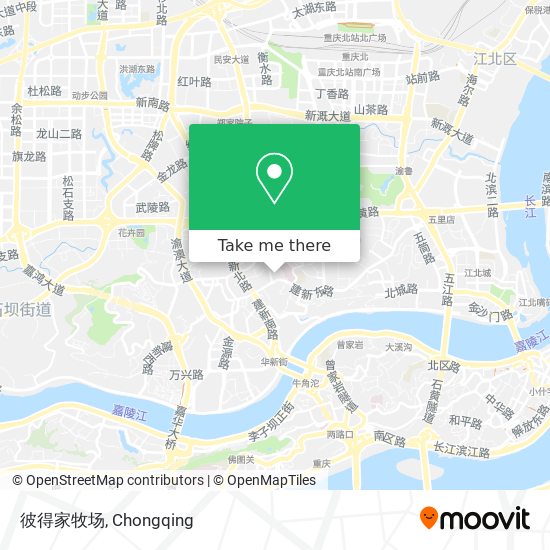 彼得家牧场 map