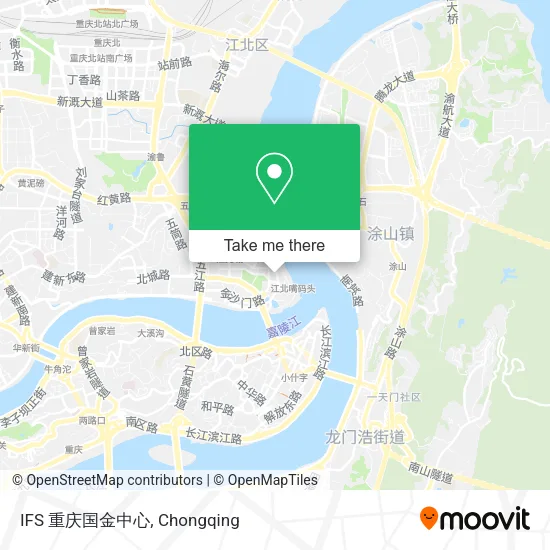 IFS 重庆国金中心 map