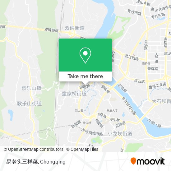 易老头三样菜 map