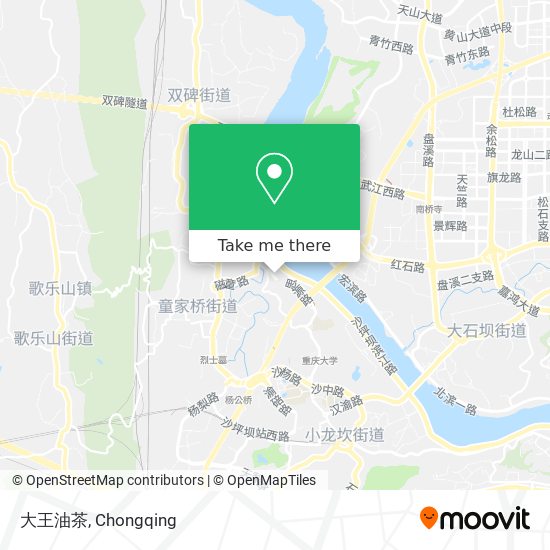 大王油茶 map