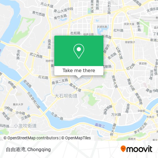 自由港湾 map