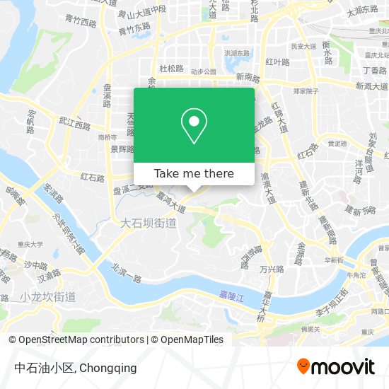 中石油小区 map