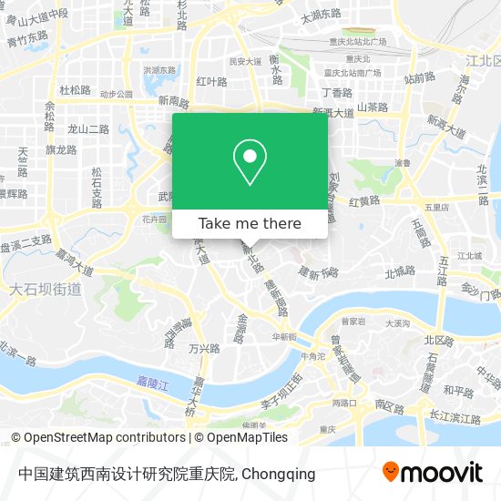 中国建筑西南设计研究院重庆院 map