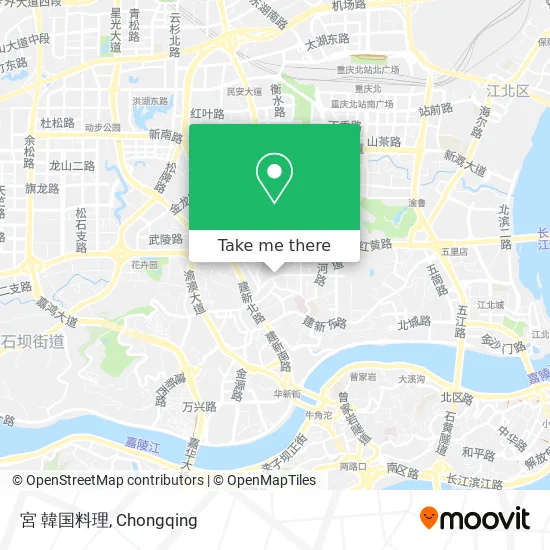 宮 韓国料理 map