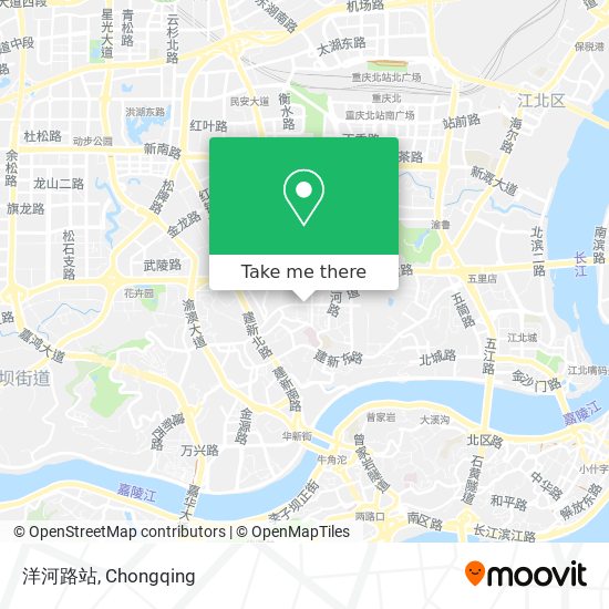洋河路站 map