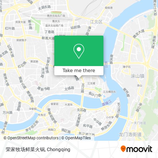 荣家牧场鲜菜火锅 map