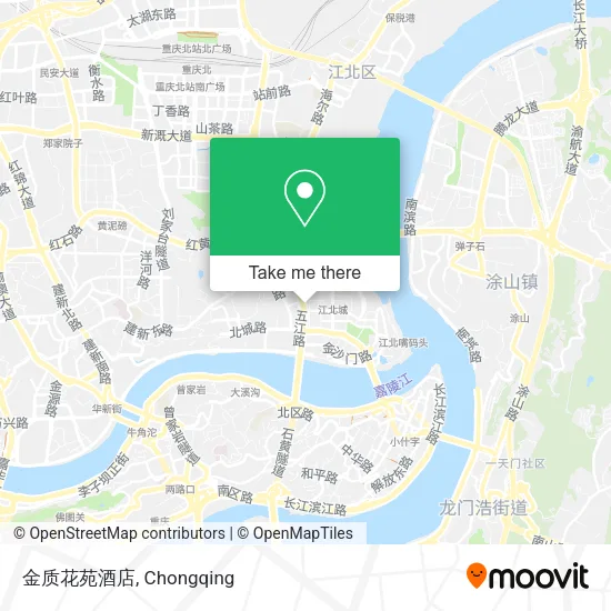 金质花苑酒店 map